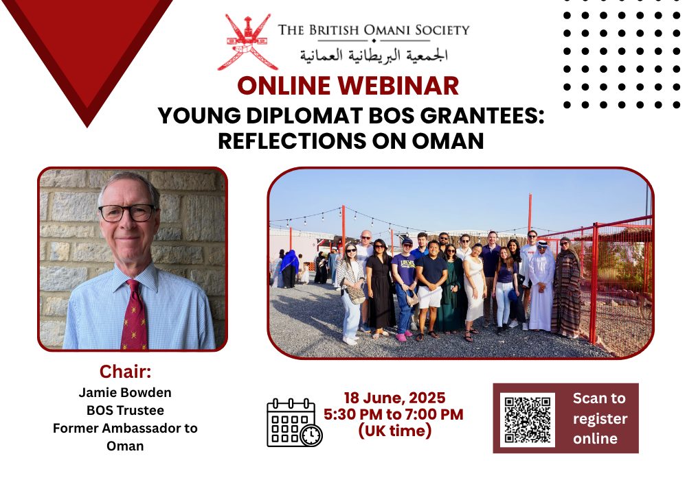 BOS Webinar - Young Diplomat BOS Grantees – Reflections on Oman