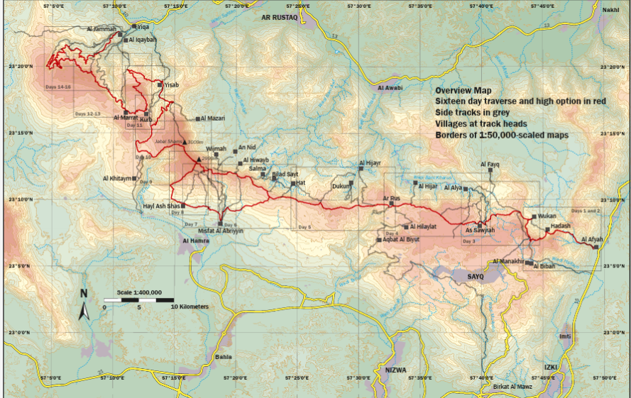 Mapping Oman: A Cartographer’s Journey Through the Hajar Mountains
