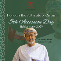 The British Omani Society honours the 5th Accession Day of His Majesty Haitham Bin Tarik 