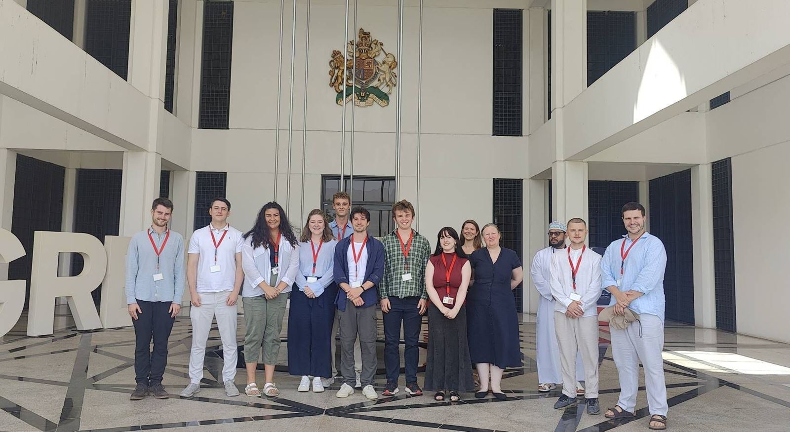 Our Arabic Language Scheme Students meet with the British Ambassador to Oman, Dr Liane Saunders