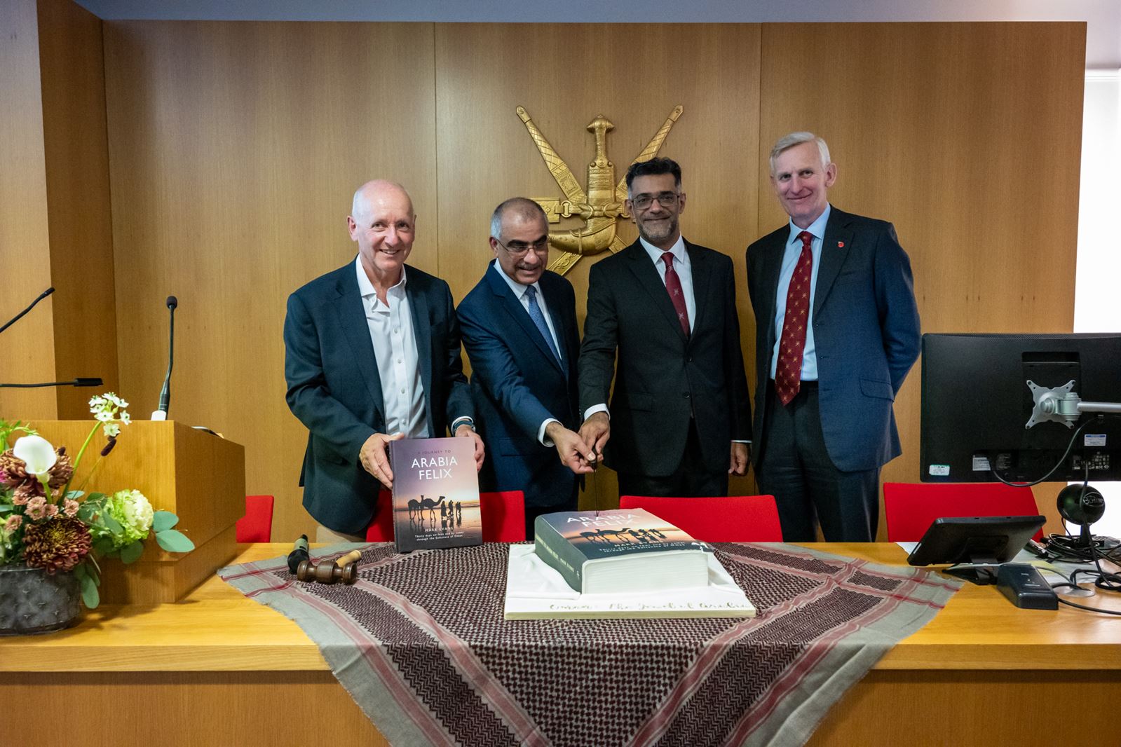 From Ras Al Hadd to Arabia Felix: Mark Evans' Book Launch at the BOS