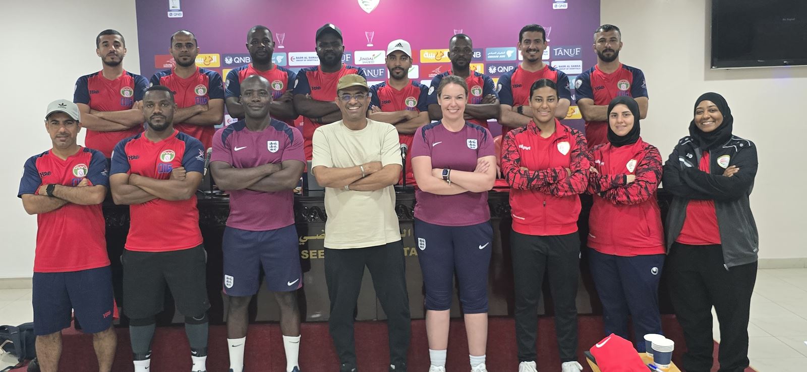 Looking back at the English FA and Oman FA Coaching Collaboration