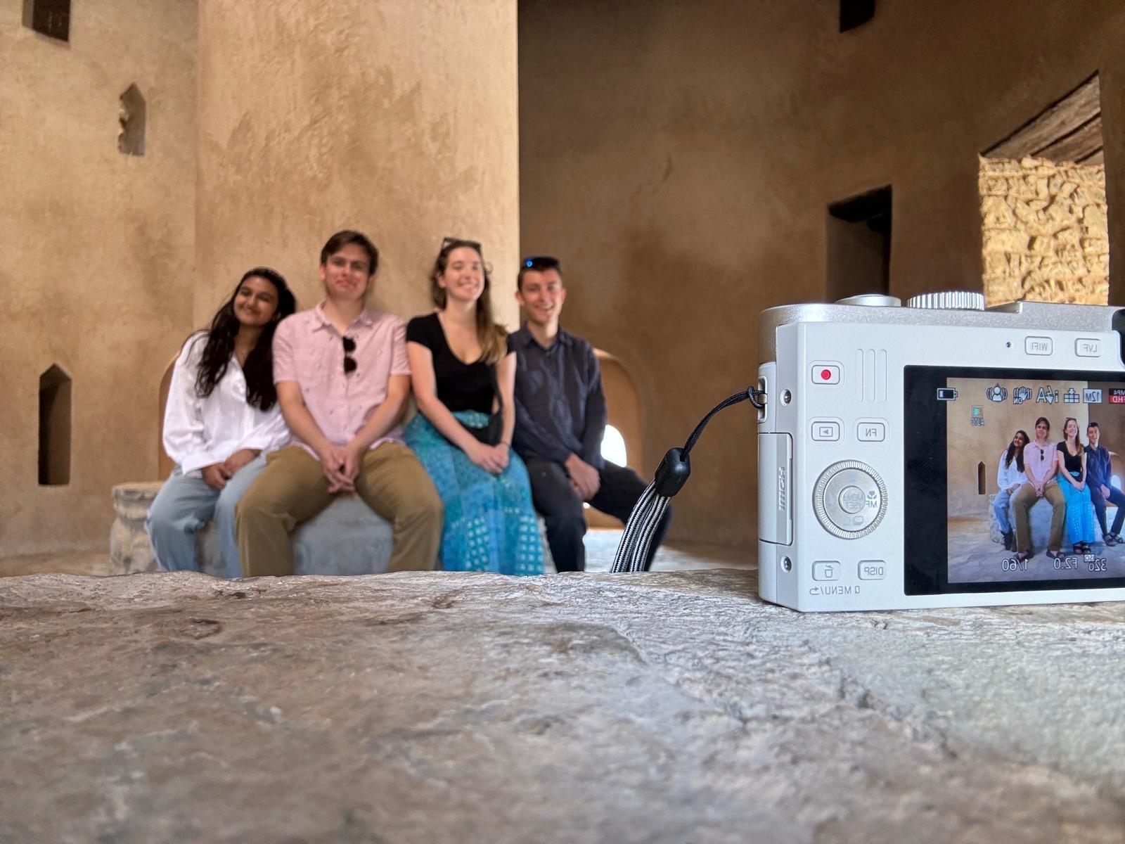 Student Volunteers Report from Oman: Alena, Lauren, Louie and Alex
